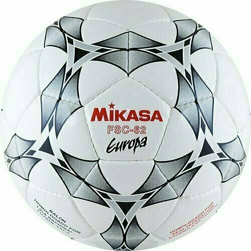 Мяч футзальный MIKASA FSC-62E Europa р.4гл.ПУ32 пбут.круч.сшбел-сер-крас