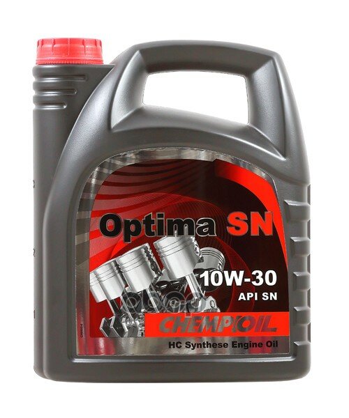 CHEMPIOIL 10W-30 Optima Sn, A3/B3 4Л (Полусинт. Мотор. Масло)