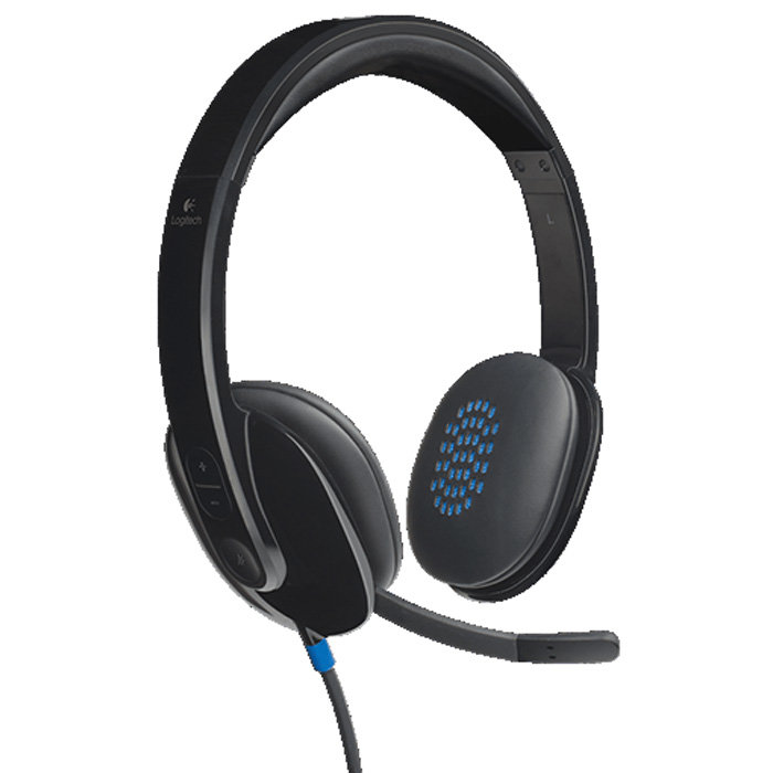 Компьютерная гарнитура Logitech USB Headset H540