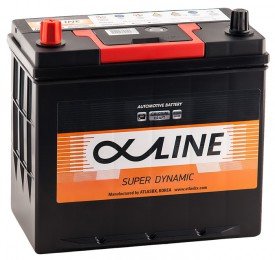 Автомобильный аккумулятор AlphaLINE 52L (65B24R) 480А прямая полярность 52 Ач (236x128x220)