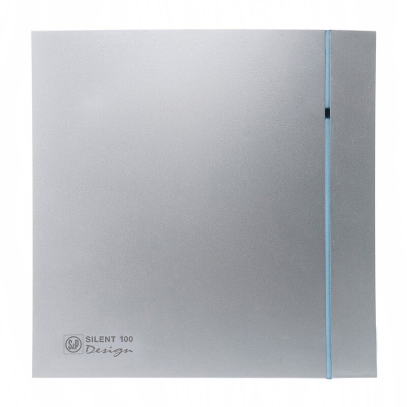 Soler & Palau   Soler & Palau Silent 100 CRZ Design ECOWATT Silver ()