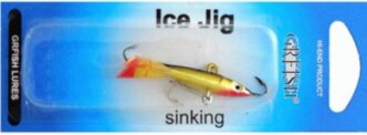 GRFish, Балансир Ice Jig #IJ04, 50мм, 8г, тонущий