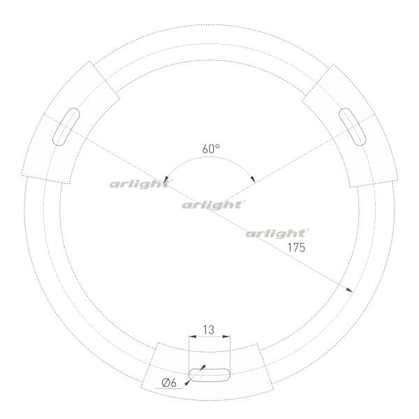 Светильник SP-RONDO-R400-40W Warm3000 (WH, deg, 230V) (IP40 Металл) Arlight 034815 - фотография № 2