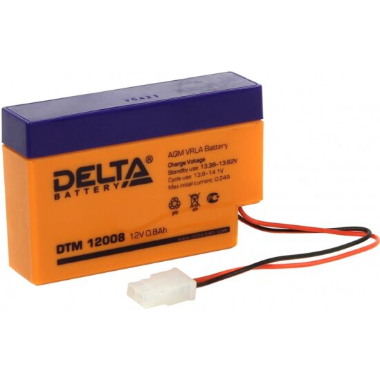Аккумуляторная батарея для ИБП DELTA BATTERY DTM 12008