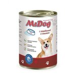 Консервы для собак Mr.Dog с говядиной и языком 410 г. - изображение