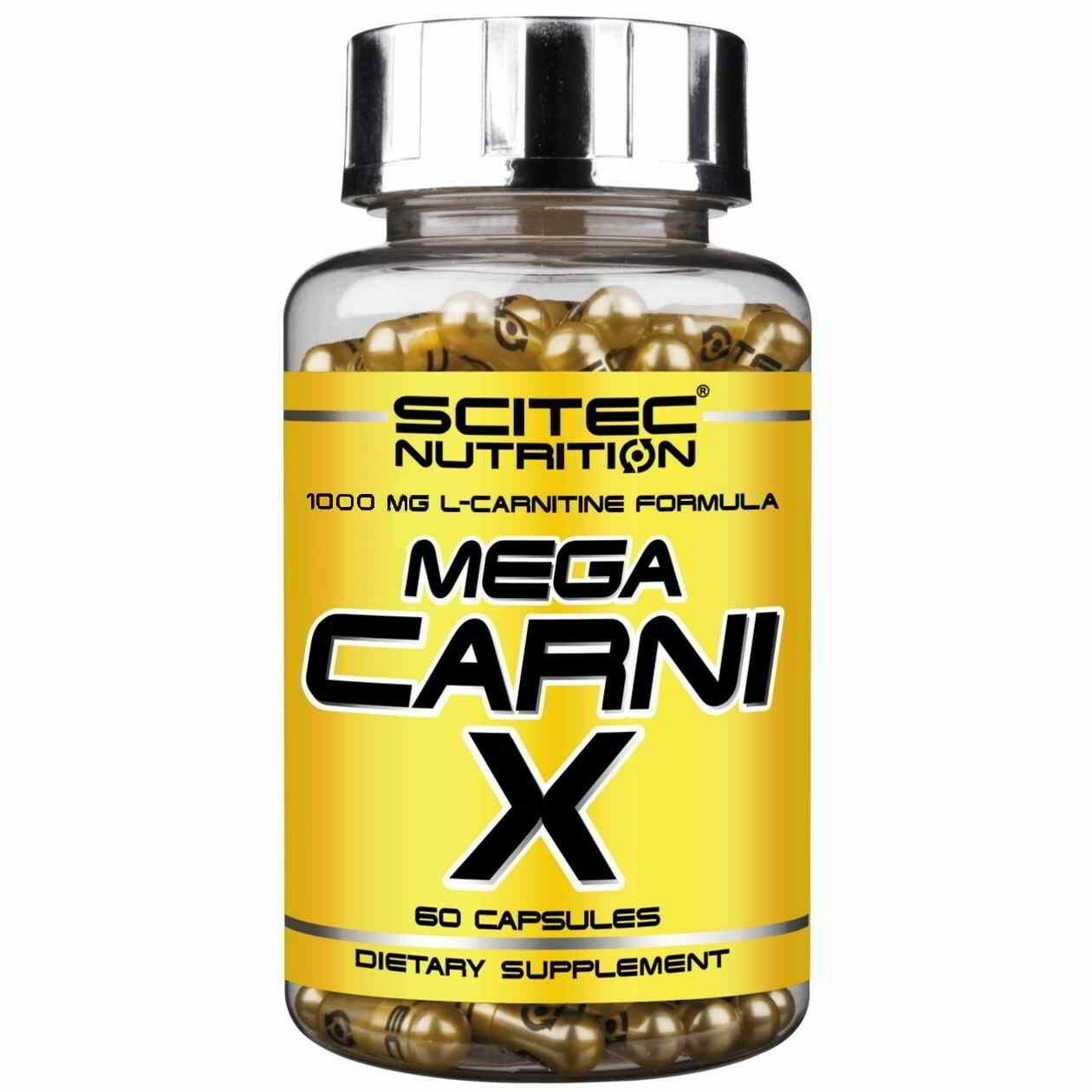 Scitec Nutrition MEGA CARNI-X 1000 мг 60 капс (Scitec Nutrition)