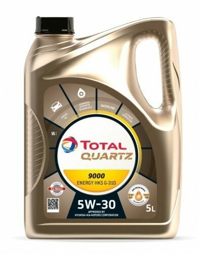 Моторное масло Total 5W30 QUARTZ 9000 ENERGY HKS G-310 5л