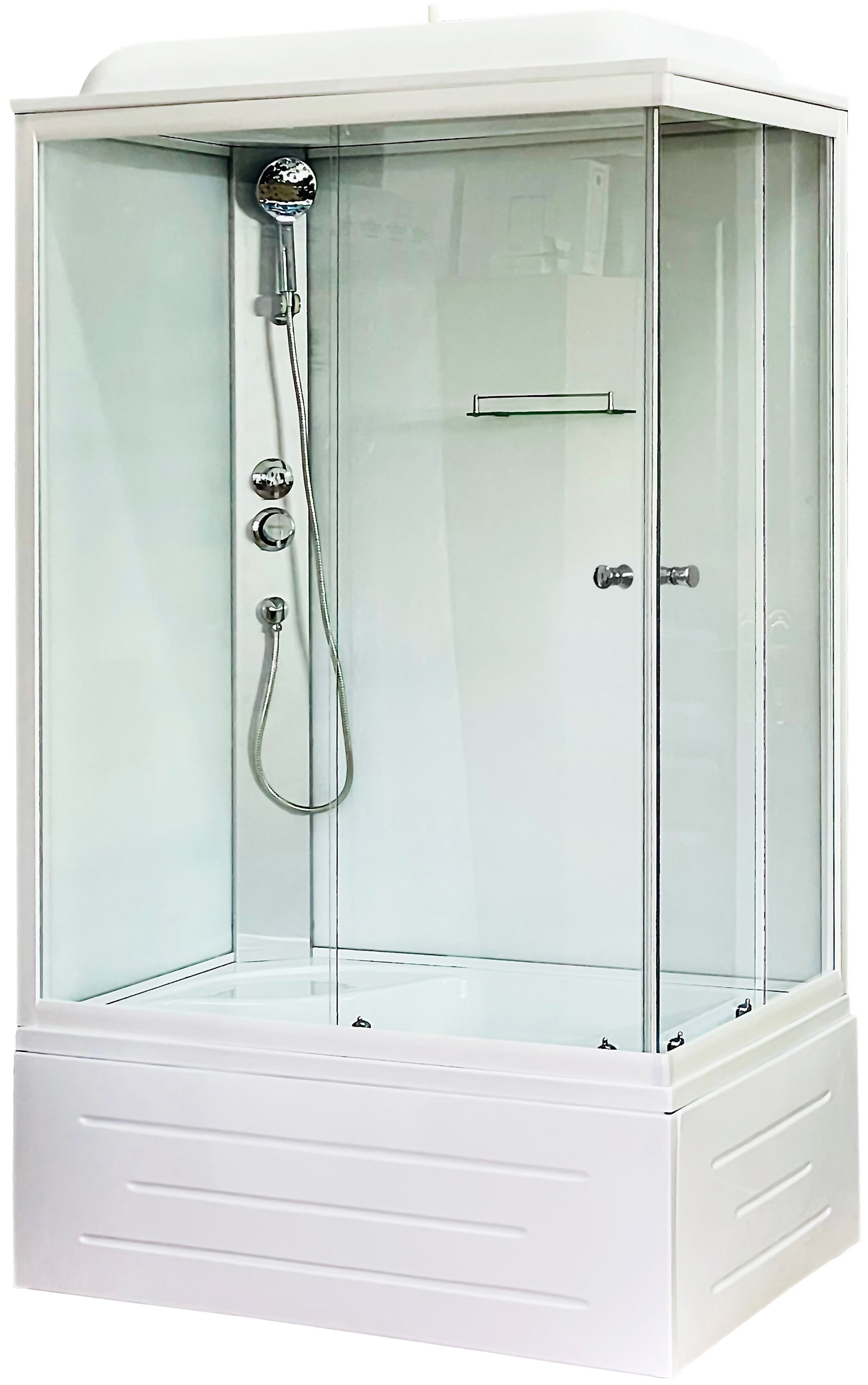 Душевая кабина Royal Bath RB8100BP5-WT-L 100x80 L