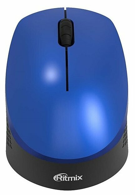 Мышь Ritmix RMW-502, голубой