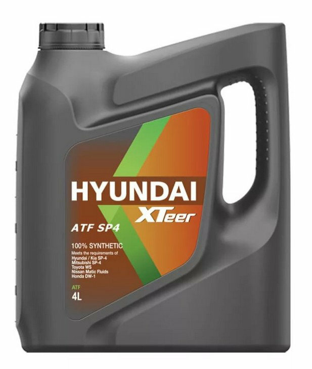 Масло HYUNDAI SP-IV для АКПП HYUNDAI 4 литра XTeer 1041017