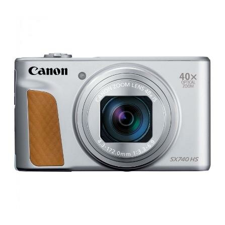  Canon PowerShot SX740 HS Silver (20.3Mp/40x/4K/Wi-Fi/BT)