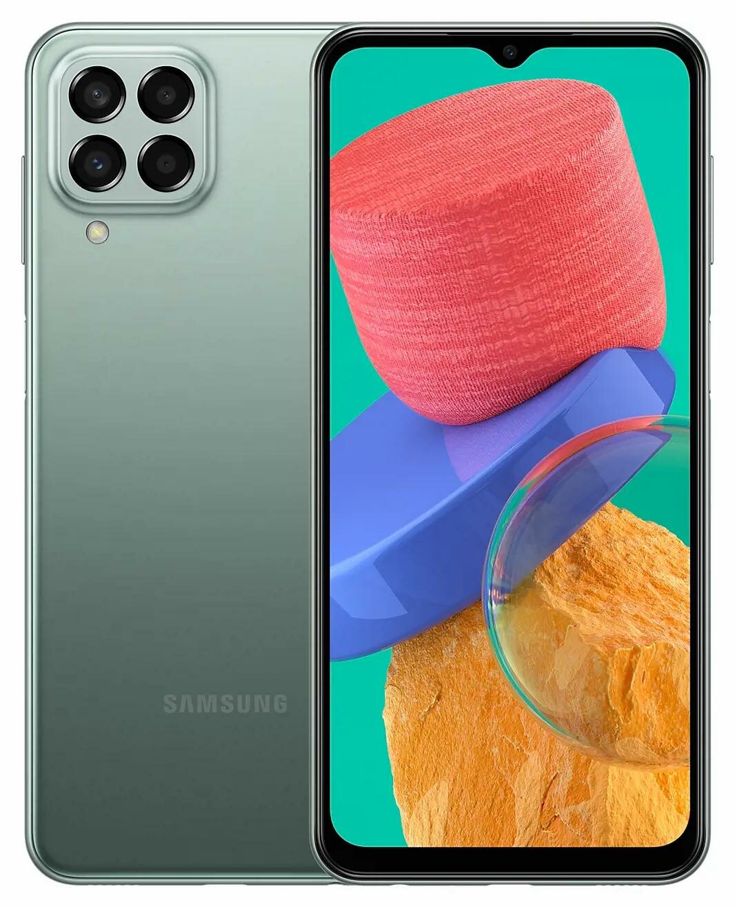 Смартфон Samsung Galaxy M33 SM-M336B 128Gb/8Gb, зеленый