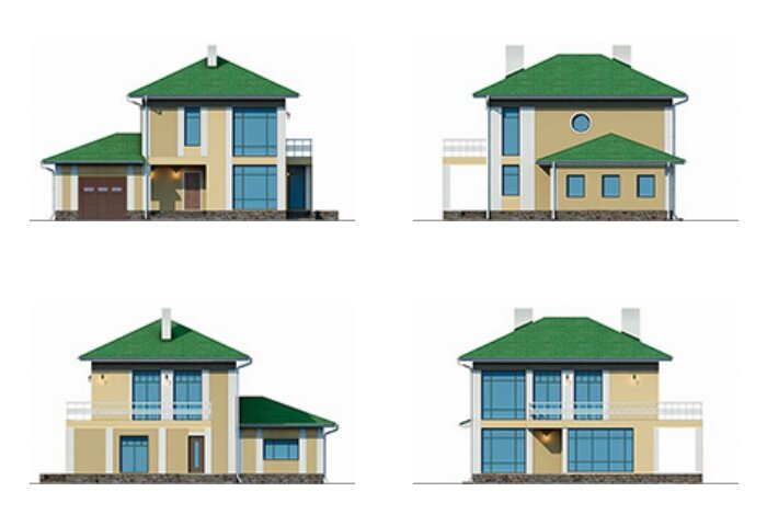 Проект дома Plans-64-30 (146 кв.м, газобетон) - фотография № 3