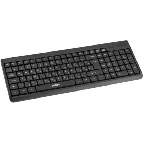 Клавиатура PERFEO беспроводная IDEA USB чёрный PF-2506-WL (PF_3904)