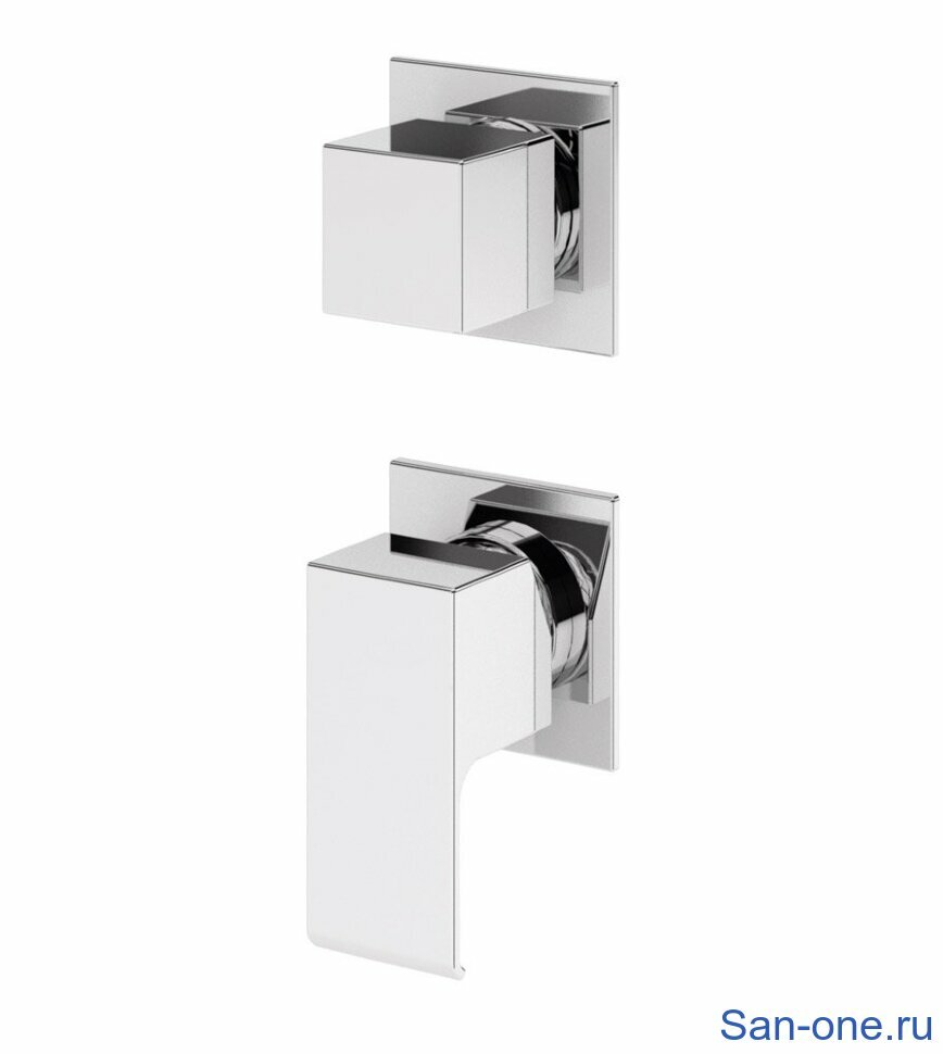 Встраиваемый смеситель для душа на 3 выхода CEZARES PORTA-VDIM3-M-BIO