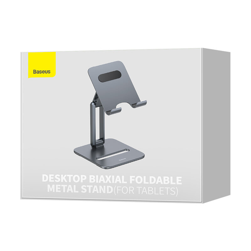 Держатель настольный Baseus LUSZ000113, Desktop Biaxial Foldable Metal Stand