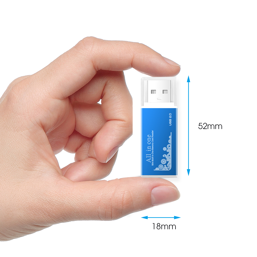 Картридер универсальный card reader / Micro SD TF SD M2 MS/MS PRO MS Pro Duo MS Duo