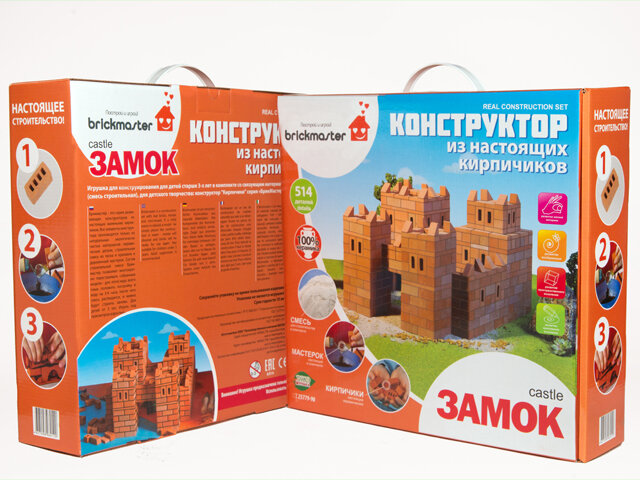 Конструктор-кирпичики Brickmaster Замок, 514 дет. 101