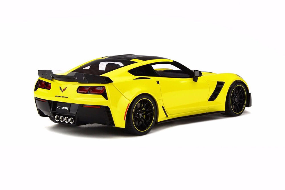 CHEVROLET CORVETTE C7R EDITION 2016 YELLOW/BLACK LIMITED EDITION 999 PCS. - фотография № 2