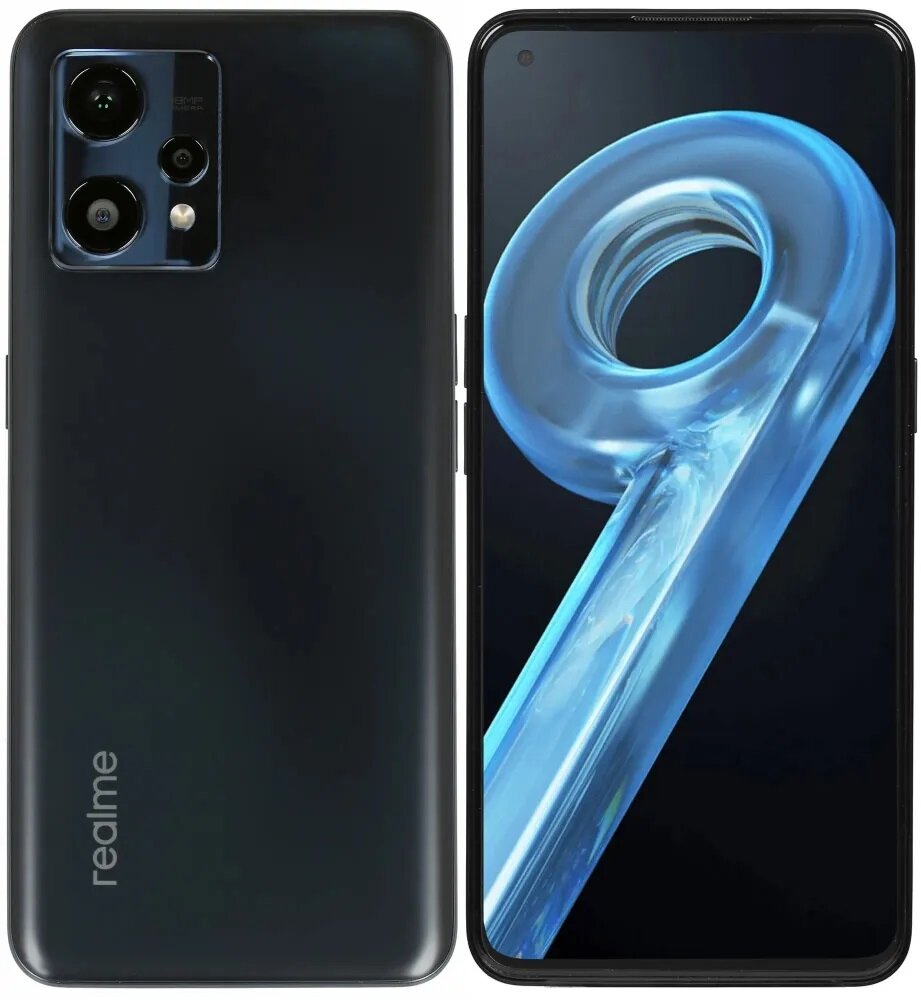 Смартфон realme 9 5G 4/64 ГБ, черный (RU)