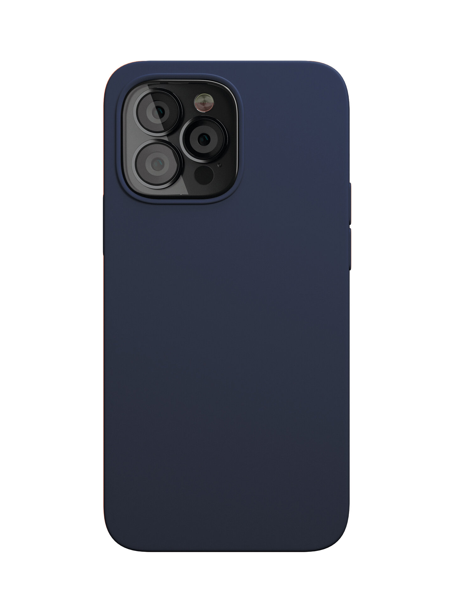 Чехол защитный VLP Silicone case with MagSafe для iPhone 13 Pro, темно-синий