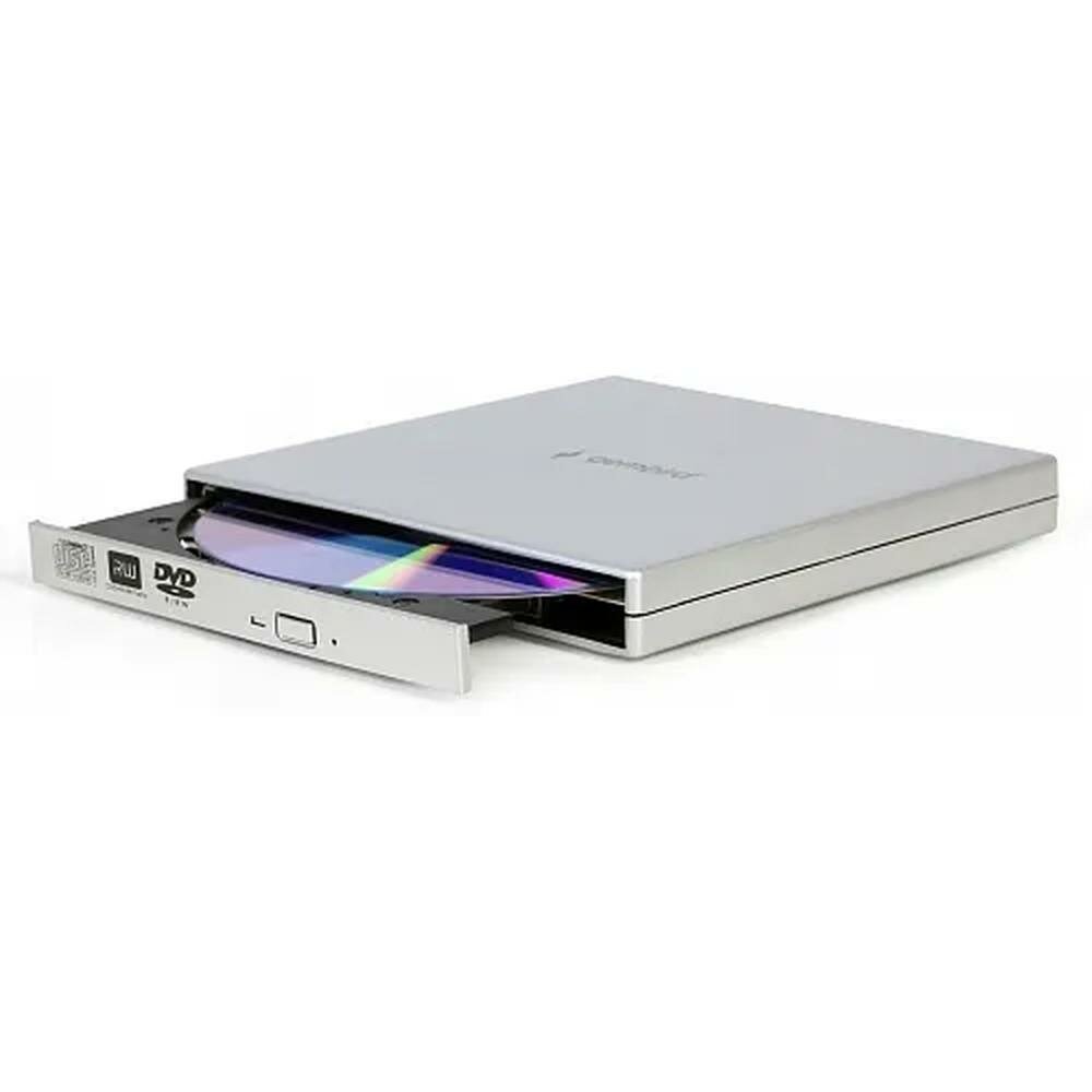 Оптический привод USB DVD-RW Gembird , Silver ( DVD-USB-02 ) Retail