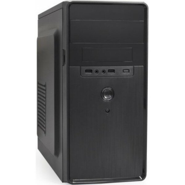 Корпус Minitower ExeGate EX286425RUS BA-309-400W-8 (mATX, БП AA400 с вент. 8см, 2*USB, HD аудио, черный)