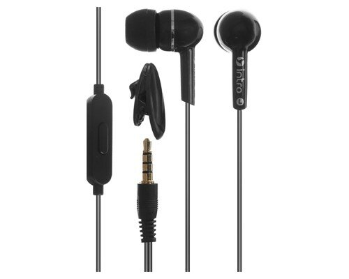 Наушники с микрофоном Intro RX-910M black