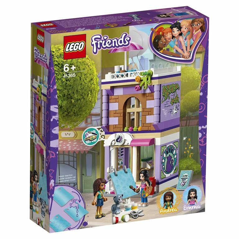 LEGO Friends Конструктор Художественная студия Эммы, 41365