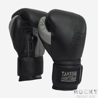 Перчатки боксерские Takeshi Fight Gear Black/Grey New, 12 OZ Takeshi FG