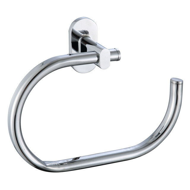 фото полотенцедержатель VITARTA Selena цинк/хром белый