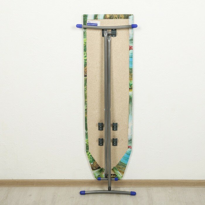 Nika Доска гладильная Nika «Лина. Эконом», 106,5×29 см, два положения высоты 70,80 см, рисунок микс - фотография № 4