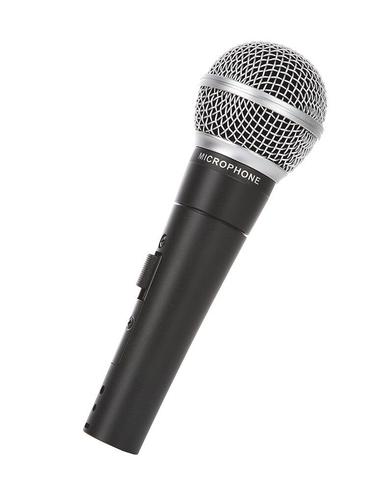 Микрофон проводной Volta DM-s58 SW, разъем: XLR 5 pin (M), черный