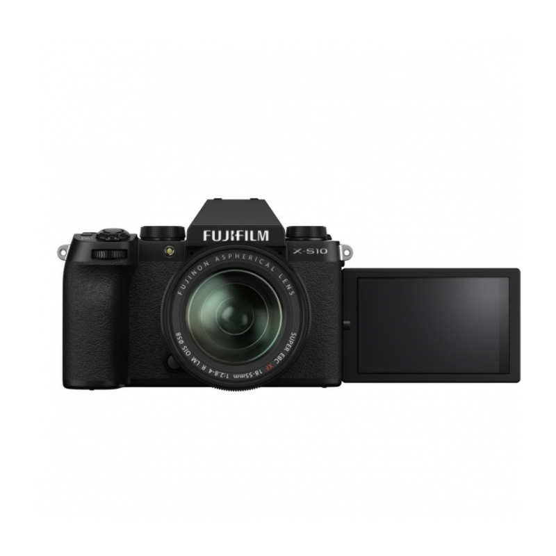 Фотоаппарат Fujifilm X-S10 kit 18-55 черный