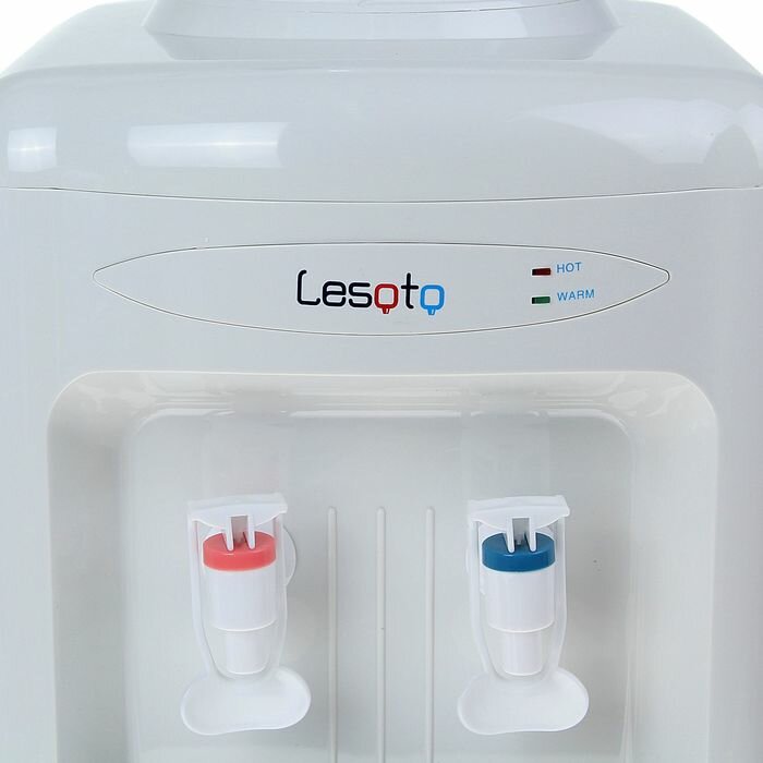Кулер для воды LESOTO 36 TK, только нагрев, 500-550 Вт, белый - фотография № 3