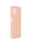 Чехол Pero для Xiaomi Redmi Note 10 Pro Liquid Silicone Light Pink PCLS-0084-PK - изображение