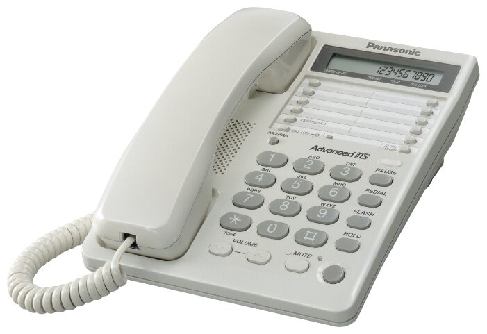 Проводной телефон Panasonic KX-TS2362RUW white