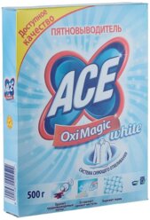 Пятновыводитель Ace Oxi Magic White, 500 г 4308367