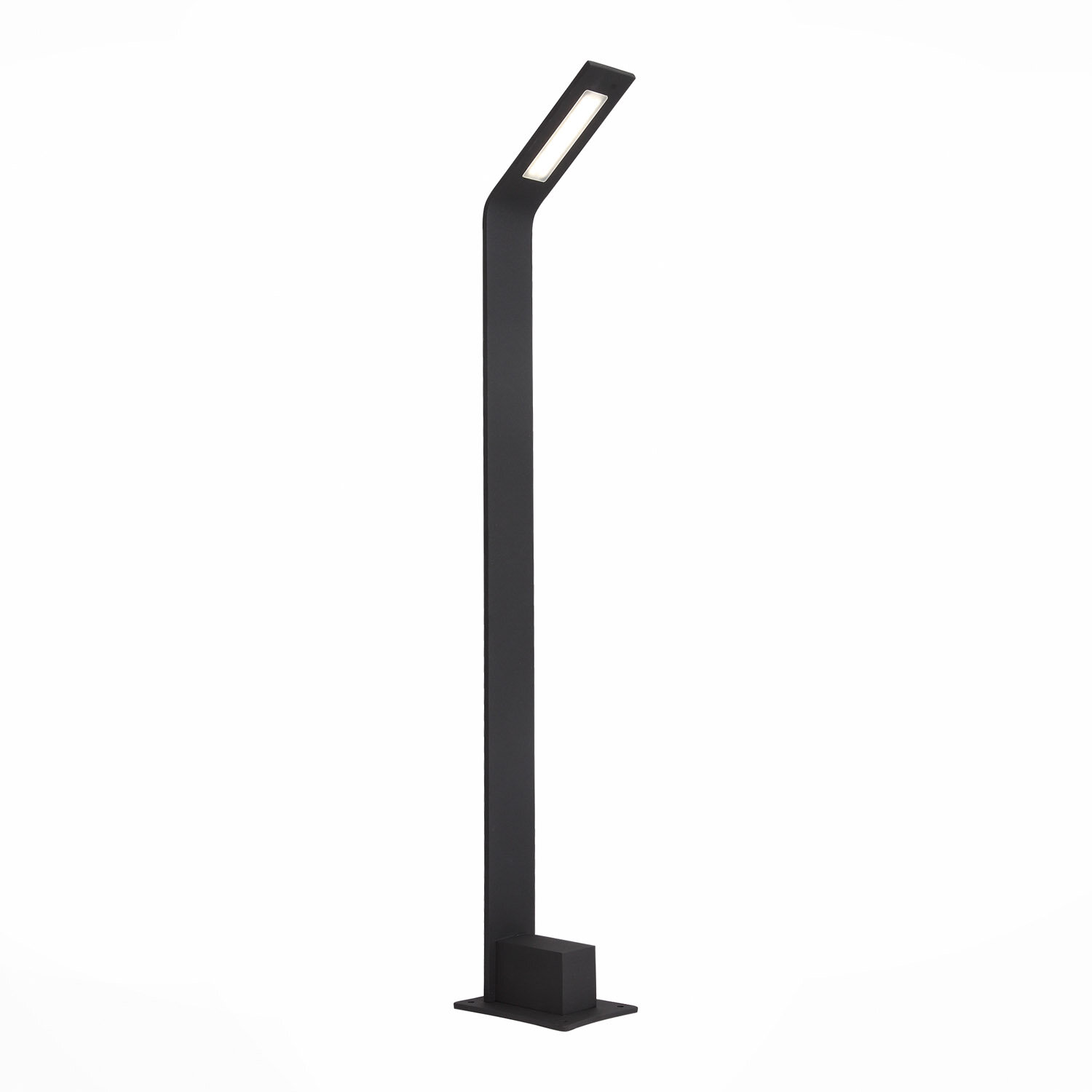ST Luce уличный наземный светильник Ansa SL094.445.01 светодиодный, 4 Вт, цвет арматуры: черный, цвет плафона черный
