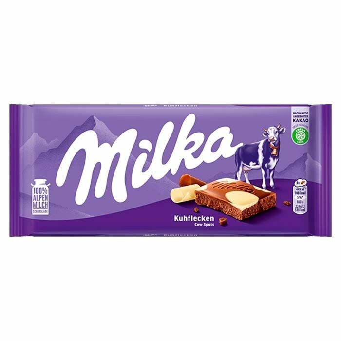 Шоколад Milka Happy Cows (Германия), 100 г (5 шт) - фотография № 2