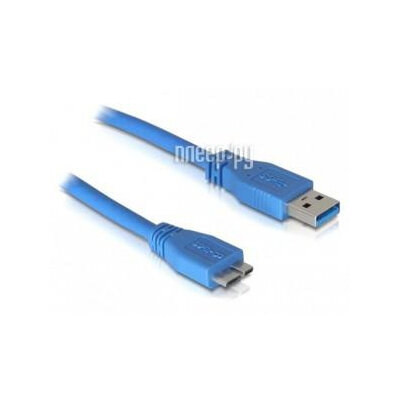 ATcom USB 3.0 AM - Micro-B 0.8m Blue АТ12825