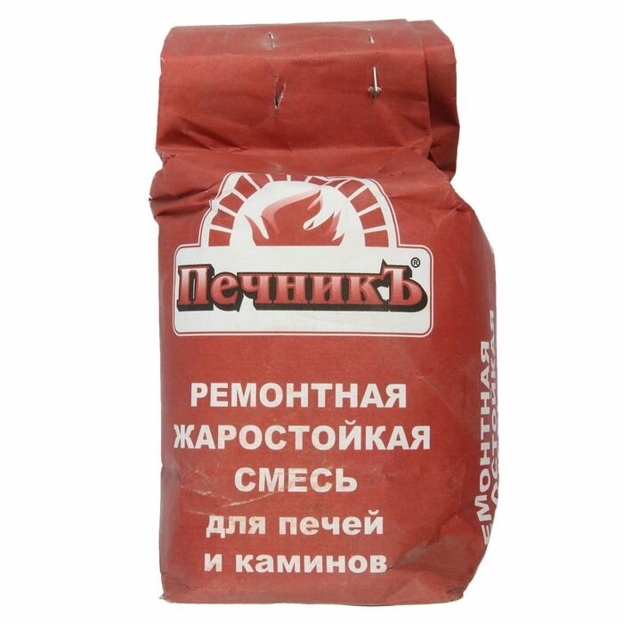 Ремонтная жаростойкая смесь для печей и каминов 'Печникъ' 3,0 кг