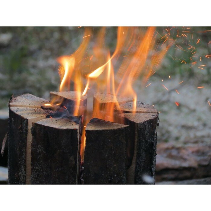 Буть первым дрова "Финская свеча" 30х20см - фотография № 3