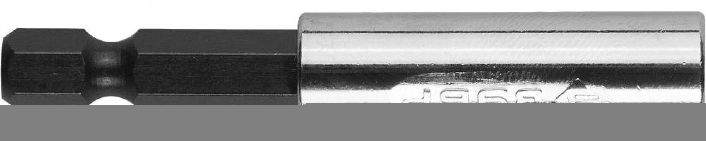 ЗУБР Адаптер ЗУБР "мастер" комбинированный магнитный для бит, 60мм, ( 26711-60 )