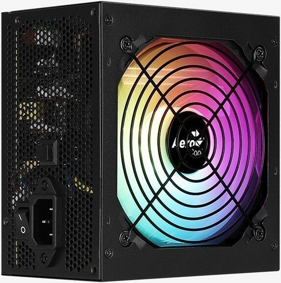 Блок питания 650W Aerocool KCAS PLUS GOLD 650W (ATX v2.4 , APFC , Fan ARGB 120mm , 80+ Gold , Retail) (4710562759204)