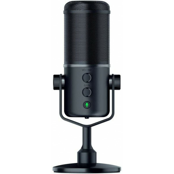 Микрофон проводной Razer Seiren Elite, разъем: mini jack 3.5 mm, черный, 1 шт - фото №1