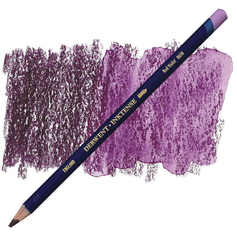 Карандаш чернильный Derwent Inktense № 0610 красно-фиолетовый