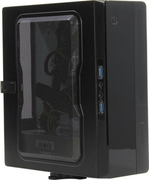 Корпус Powerman EQ-101-6117414 Mini-ITX 200W (24+4пин) .