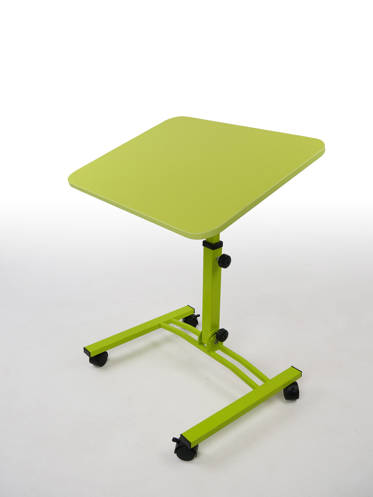 Складной цветной стол для ноутбука «Твист-2», лайм - фотография № 1