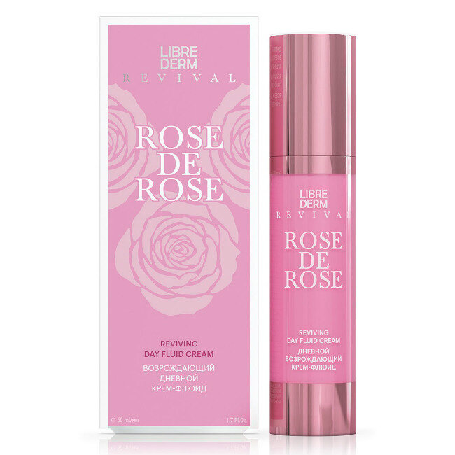 Librederm Rose De Rose Возрождающий дневной крем-флюид для лица